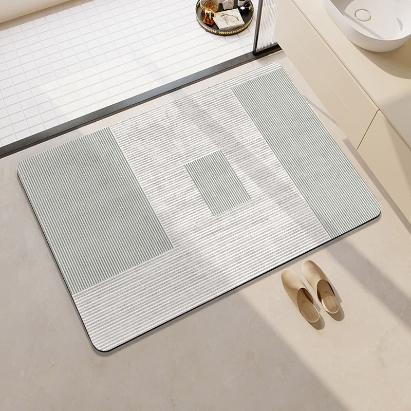 Geometric Pattern Soft Bath Mat Kalsten