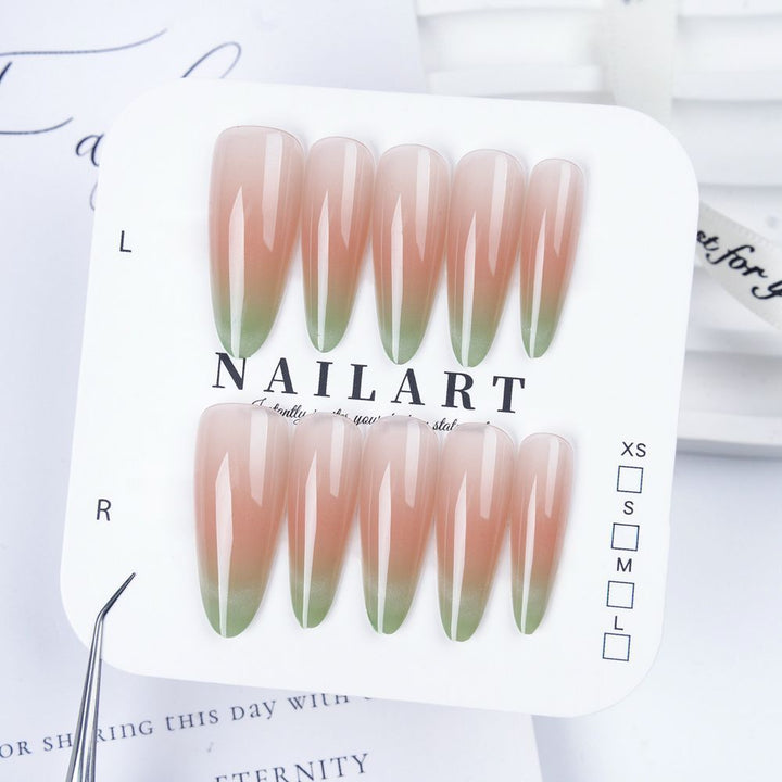 Decorative 3D Butterfly Press-On Nails Kalsten