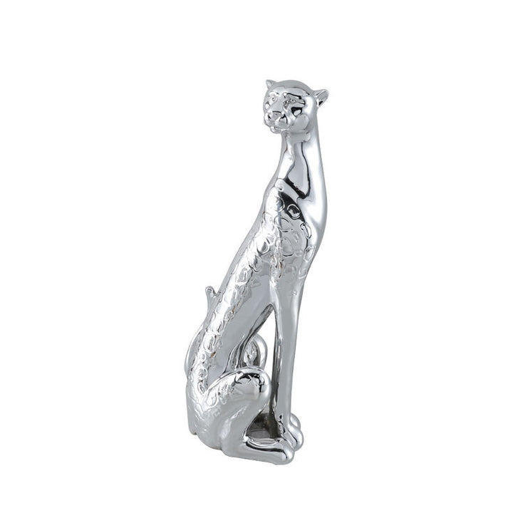 Elegant Decorative Cat Sculpture
