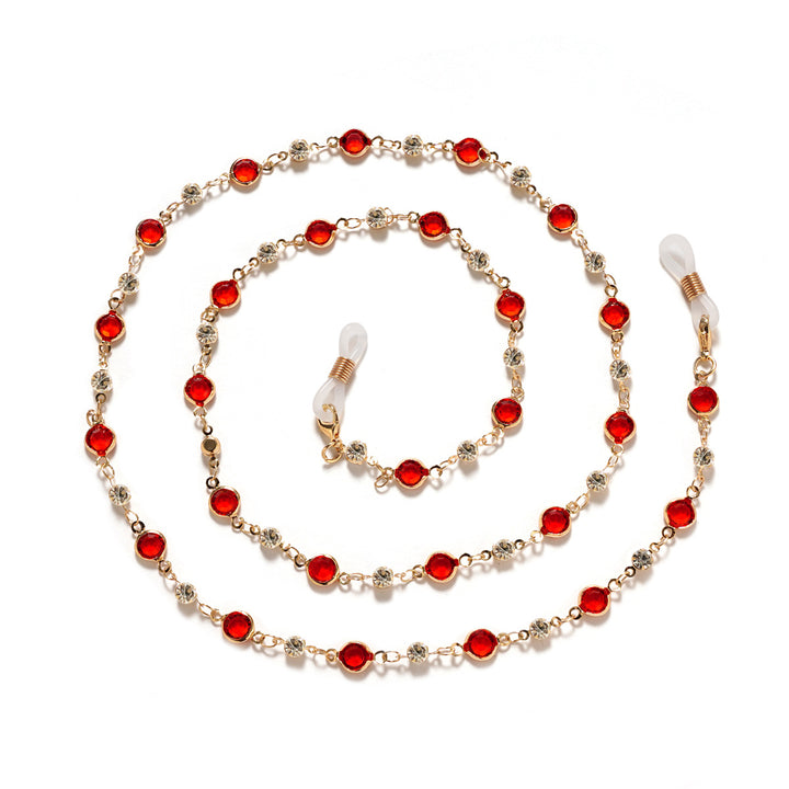 Decorative Crystal Eyewear Chain Kalsten