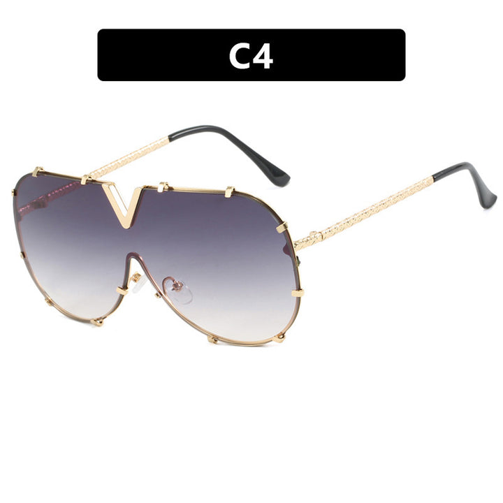 Women oversized safety glasses in modern design Kalsten