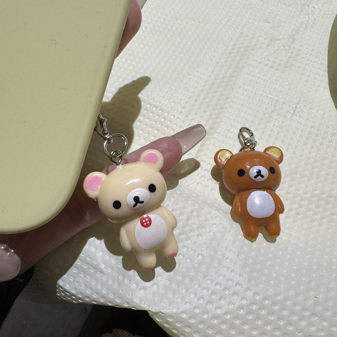 Cute Bear-Themed Charm Keychain Kalsten