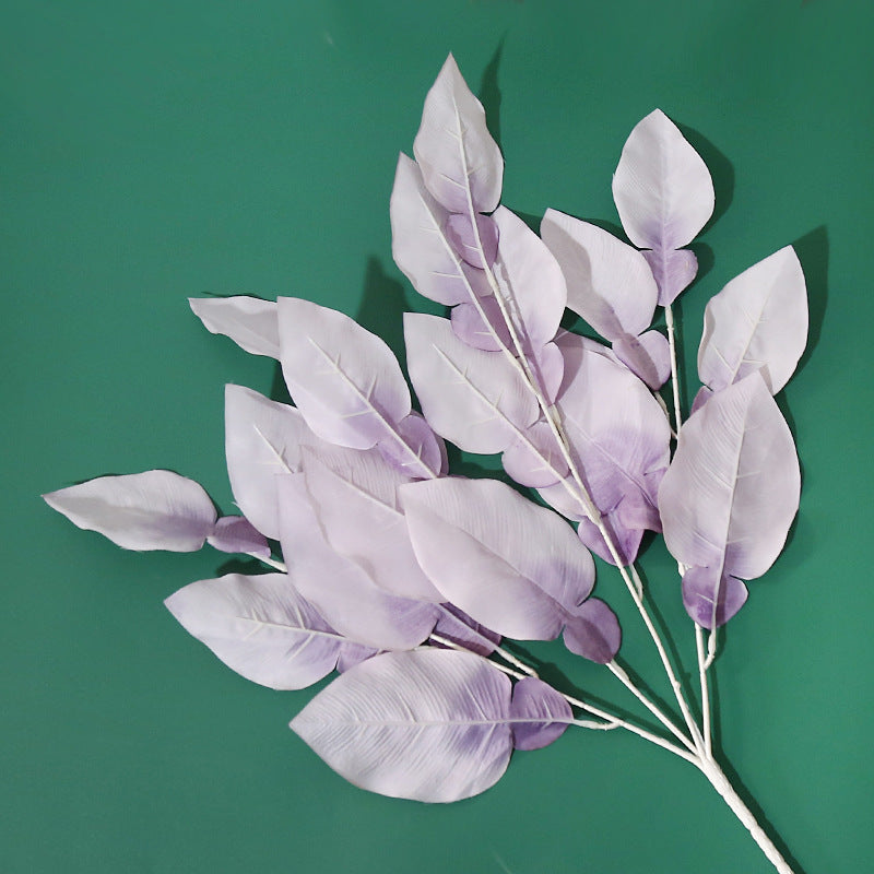 Elegant Faux Leaf Stem Arrangement