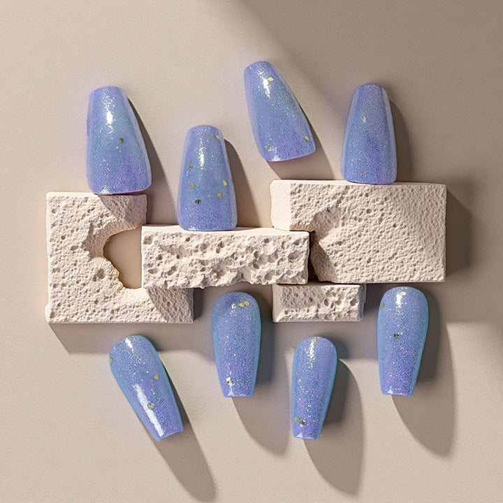 Glittering artificial nails Kalsten