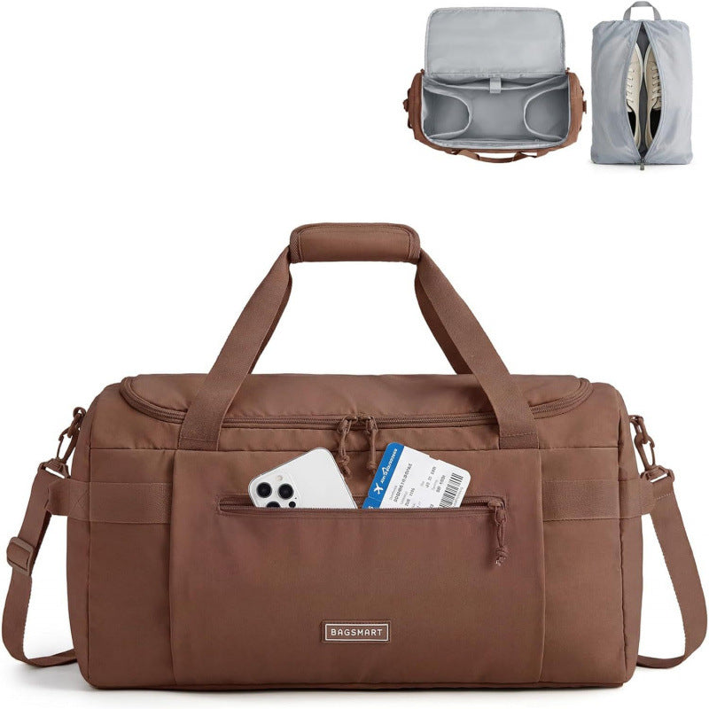 Versatile Multi-Compartment Travel Duffle Bag Kalsten