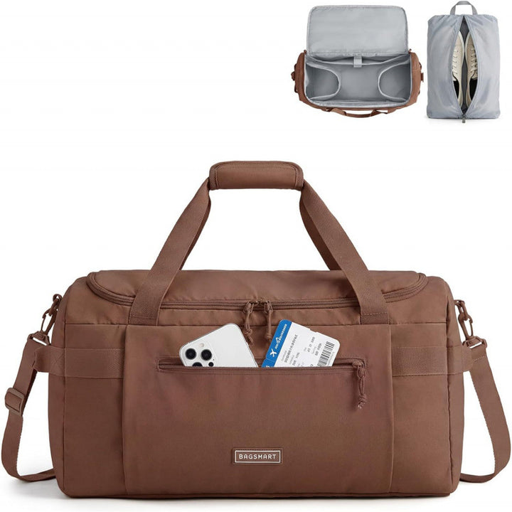 Versatile Multi-Compartment Travel Duffle Bag Kalsten