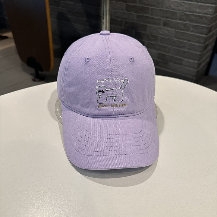 Women's Playful Cat-Themed Baseball Cap Kalsten