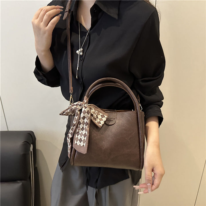 Elegant Bow Accent Handbag Kalsten