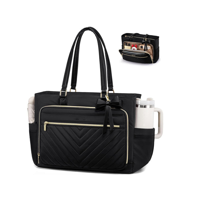 Multi-Functional Quilted Tote Bag Kalsten