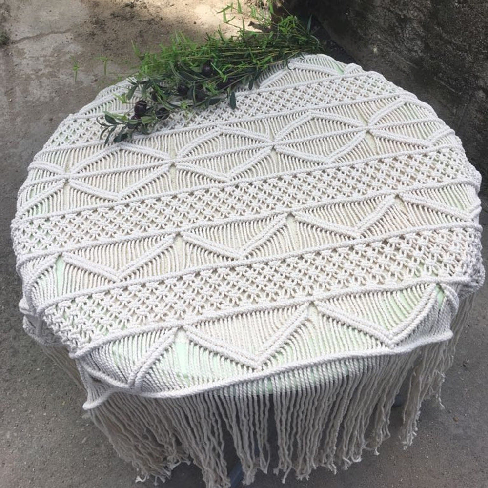 Bohemian Macrame Table Cover Kalsten