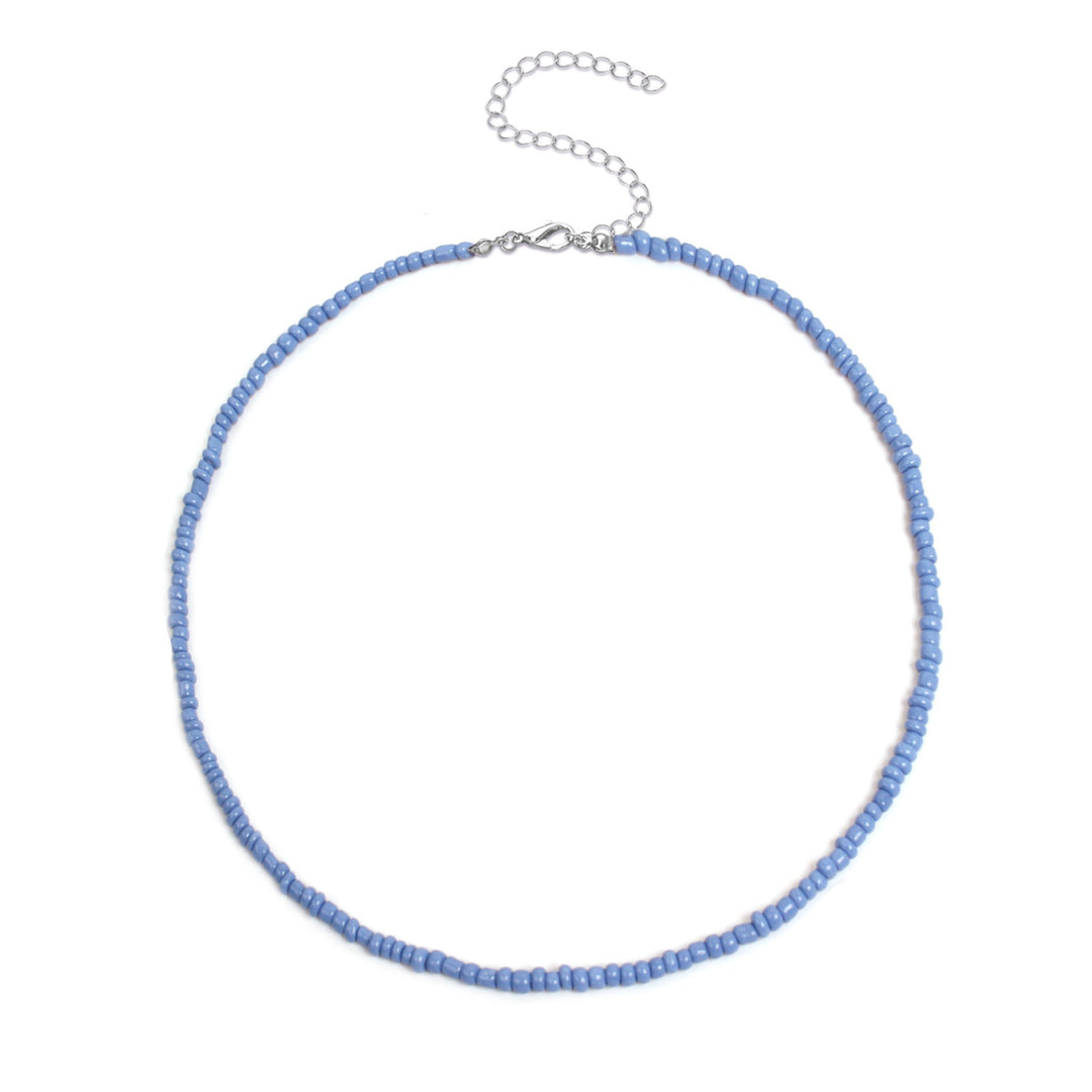 Colorful Beaded Choker Necklace Kalsten