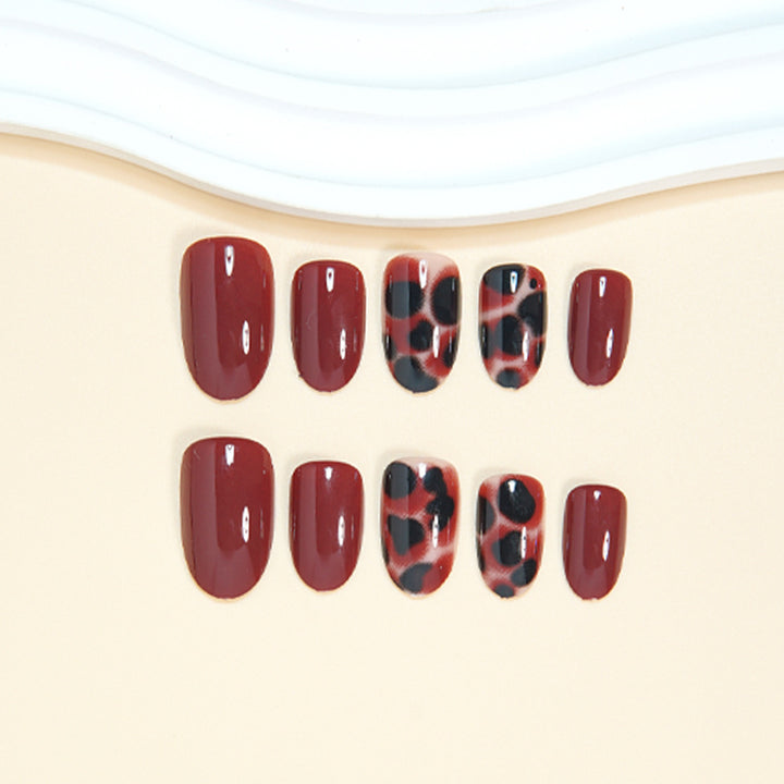 Premium Artistic Press-On Nail Design Kalsten