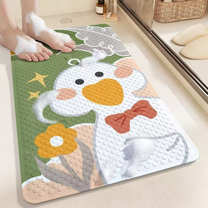 Cartoon-Themed Bath Mat Kalsten