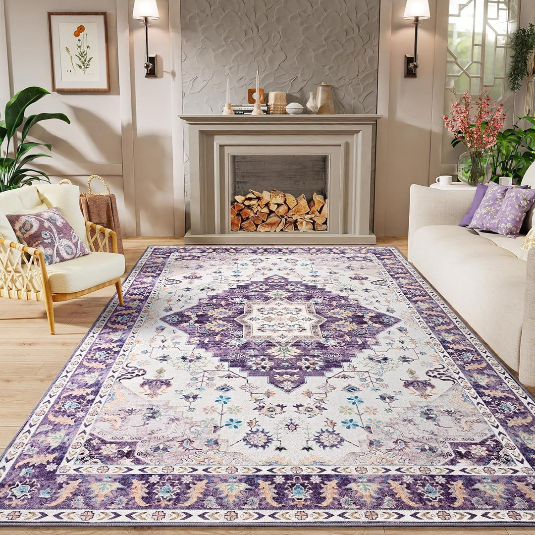 Ornate Vintage-Inspired Area Rug Kalsten