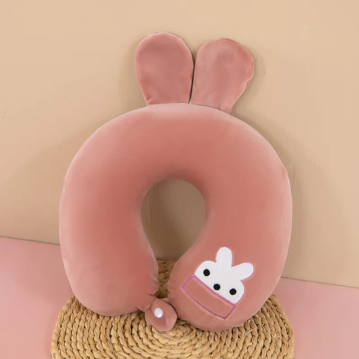 Unisex Neck Support Pillow with Cute Animal Design Kalsten