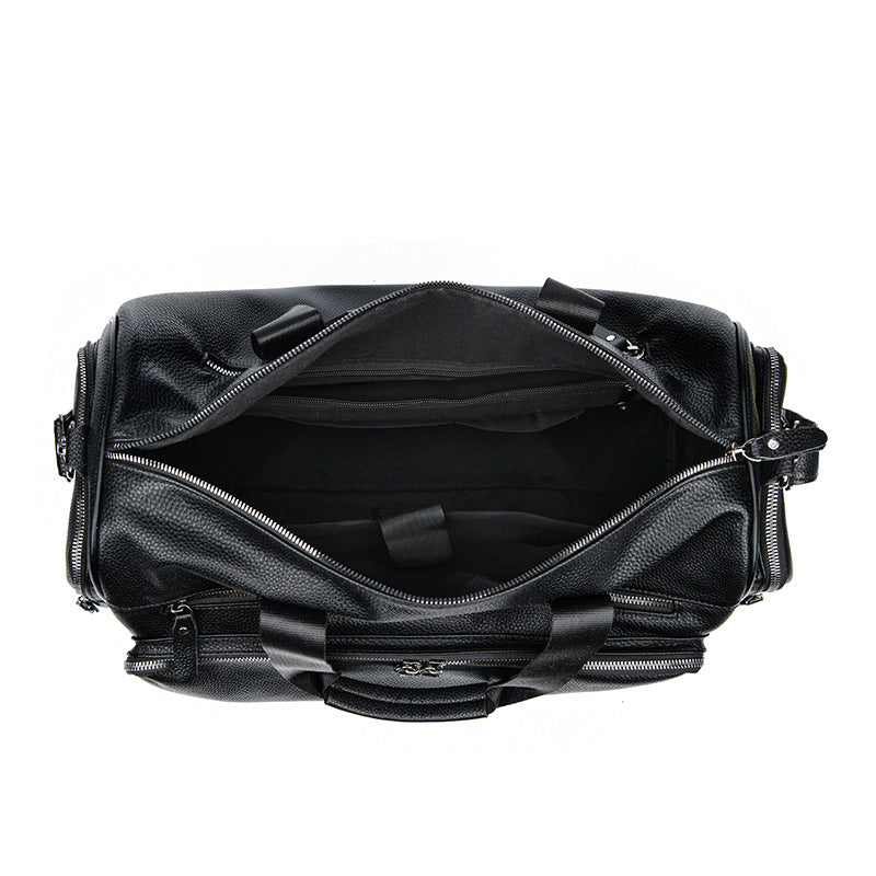Premium Leather Weekend Duffle Bag kalsten