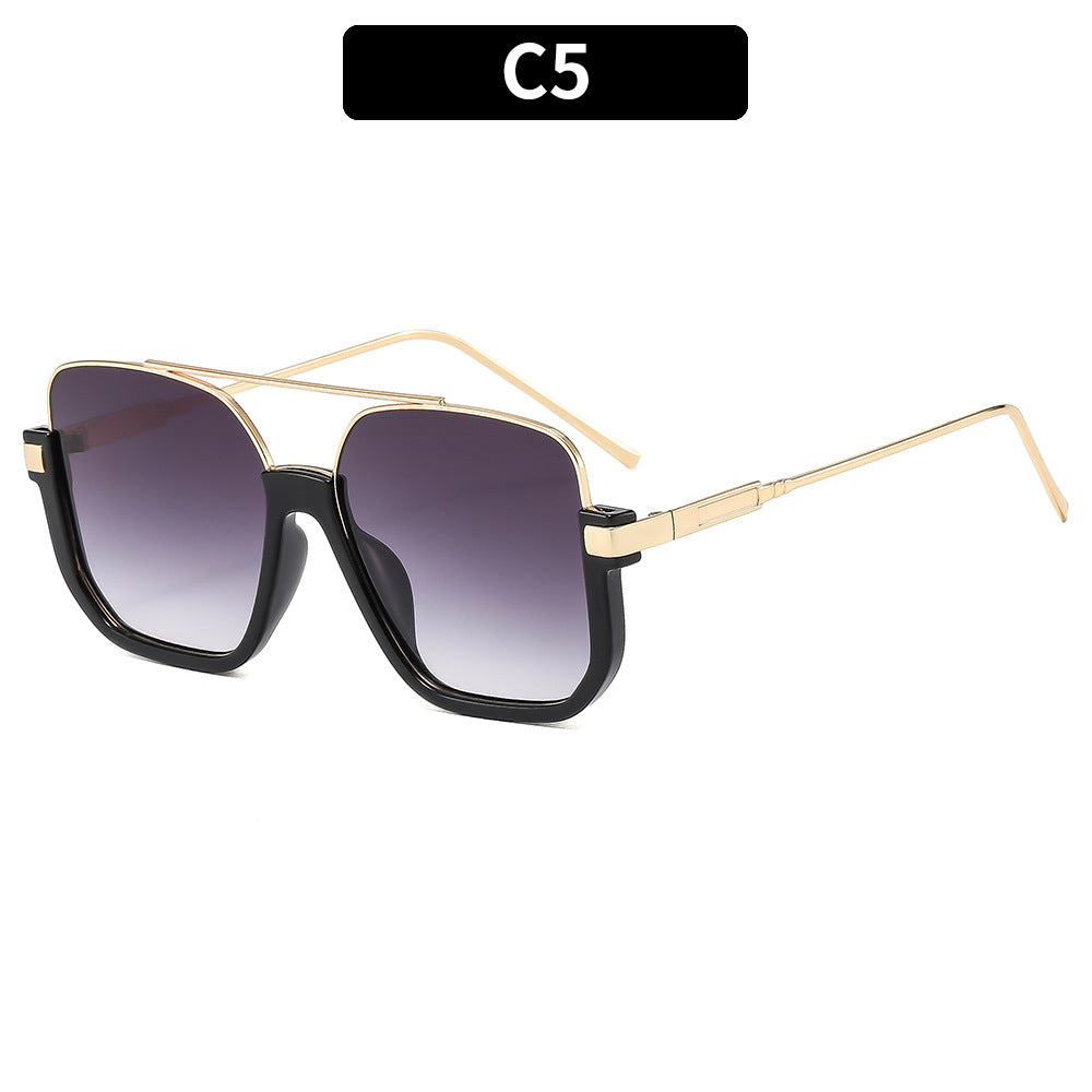 Elegant Oversized Square Sunglasses