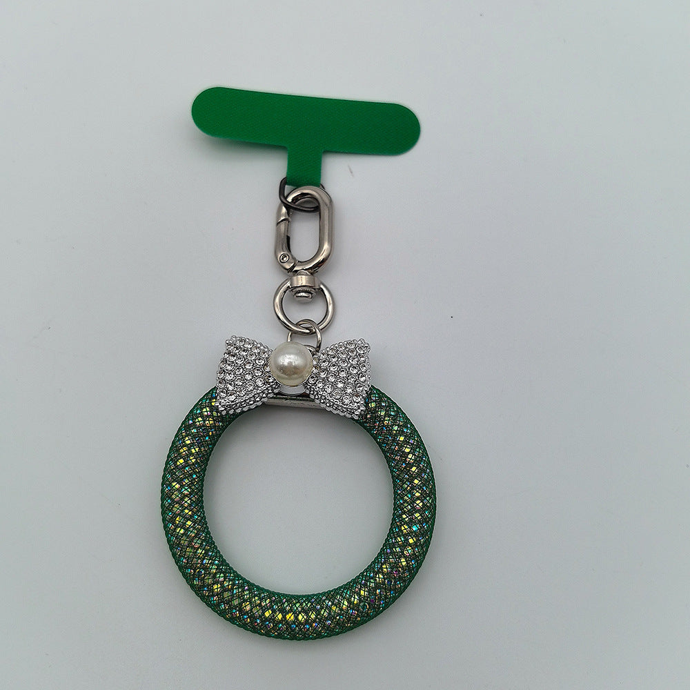 Elegant Rhinestone Bow Keychain Kalsten