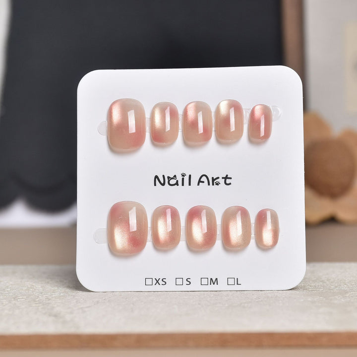 Artistic Star-Embellished Press-On Nail Set Kalsten