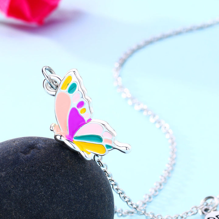 Butterfly Pendant Friendship Necklace Kalsten