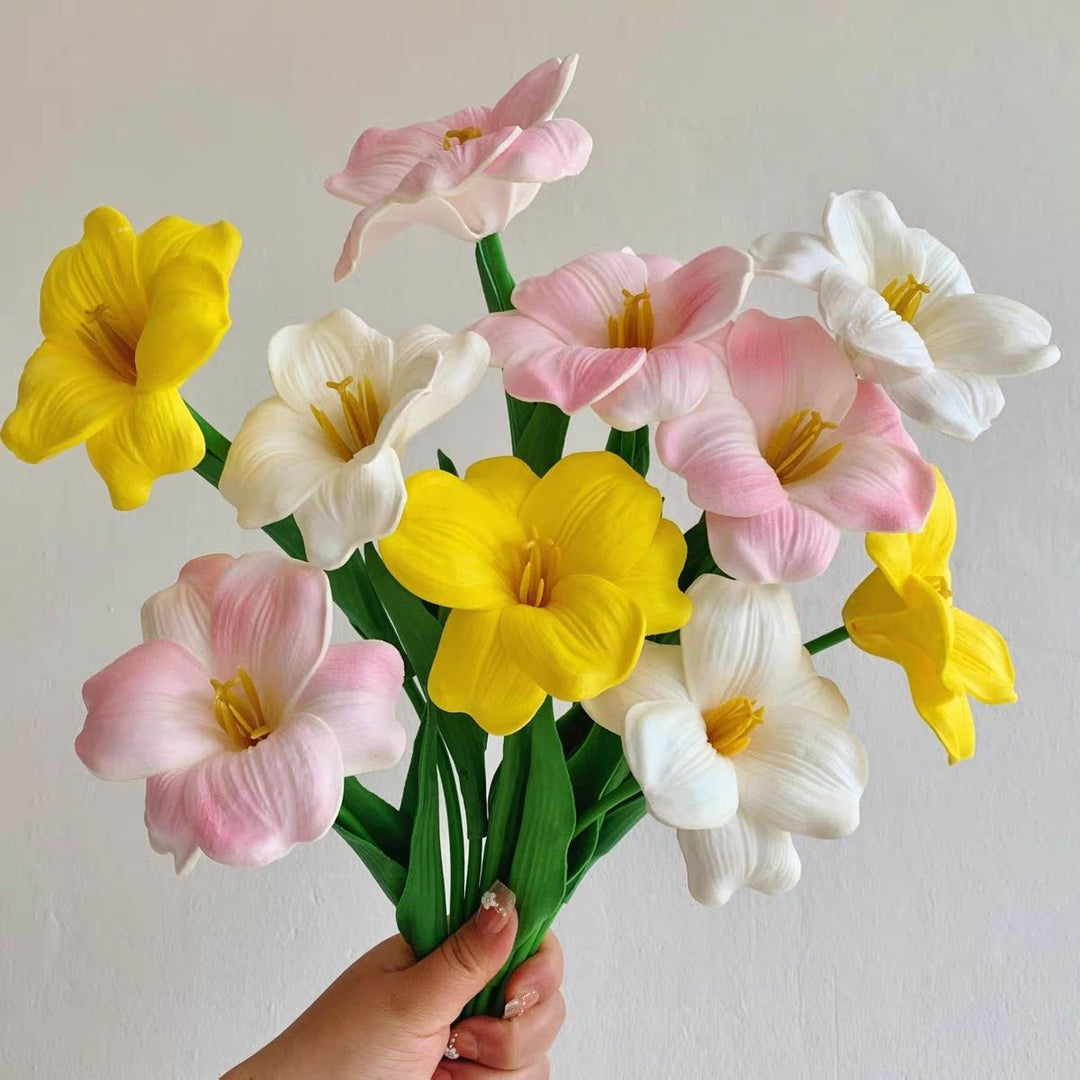 Lifelike Decorative Flower Arrangement