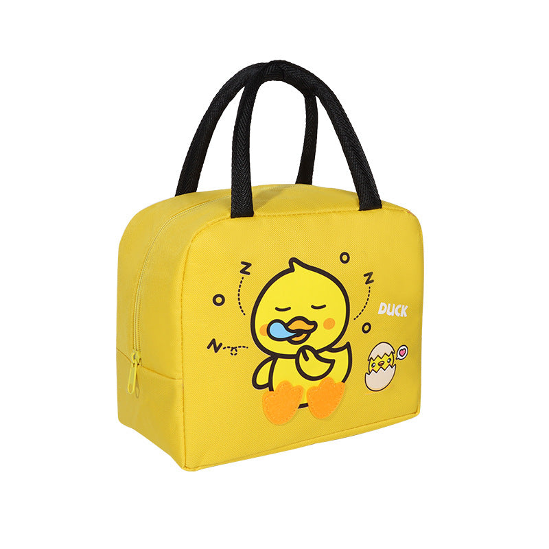 Cartoon-Themed Insulated Lunch Bag