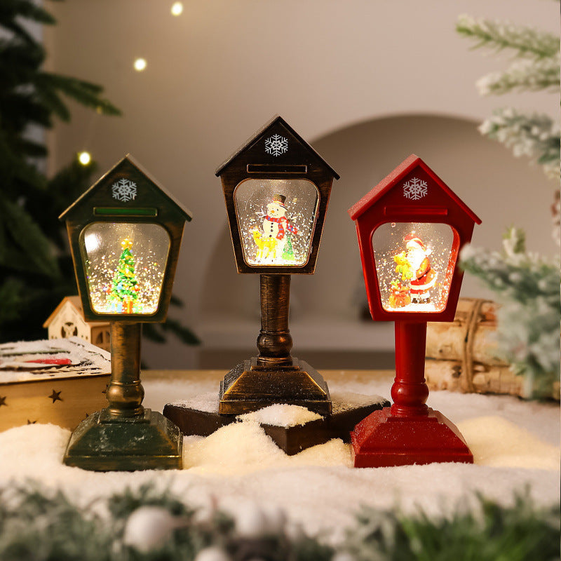 Illuminated Christmas lantern Kalsten