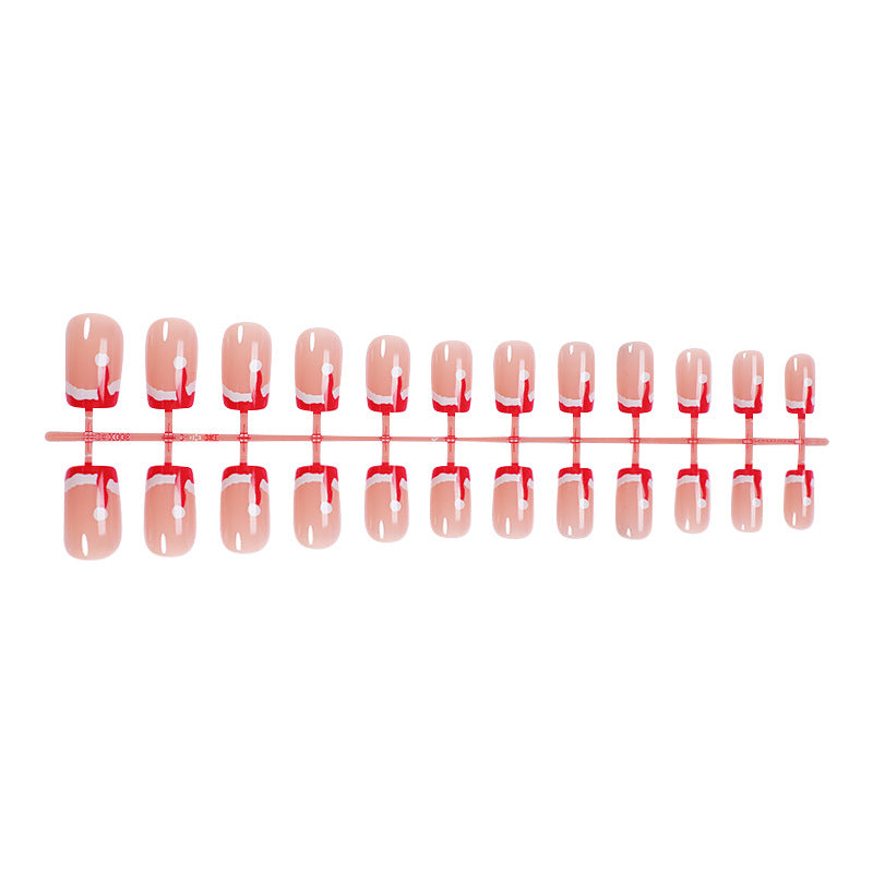 Festive Press-On Nail Set Kalsten
