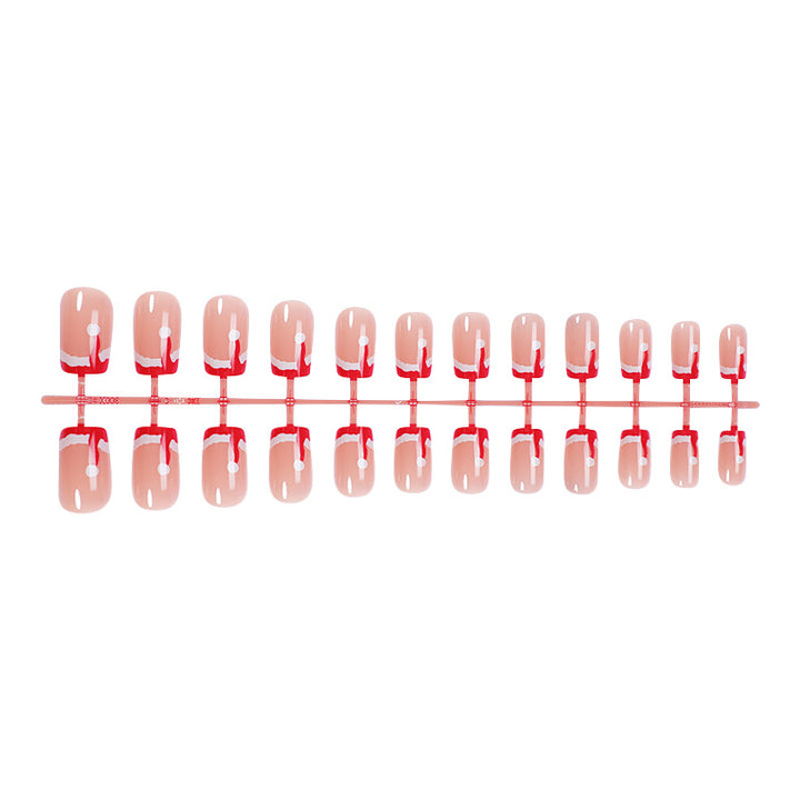 Festive Press-On Nail Set Kalsten