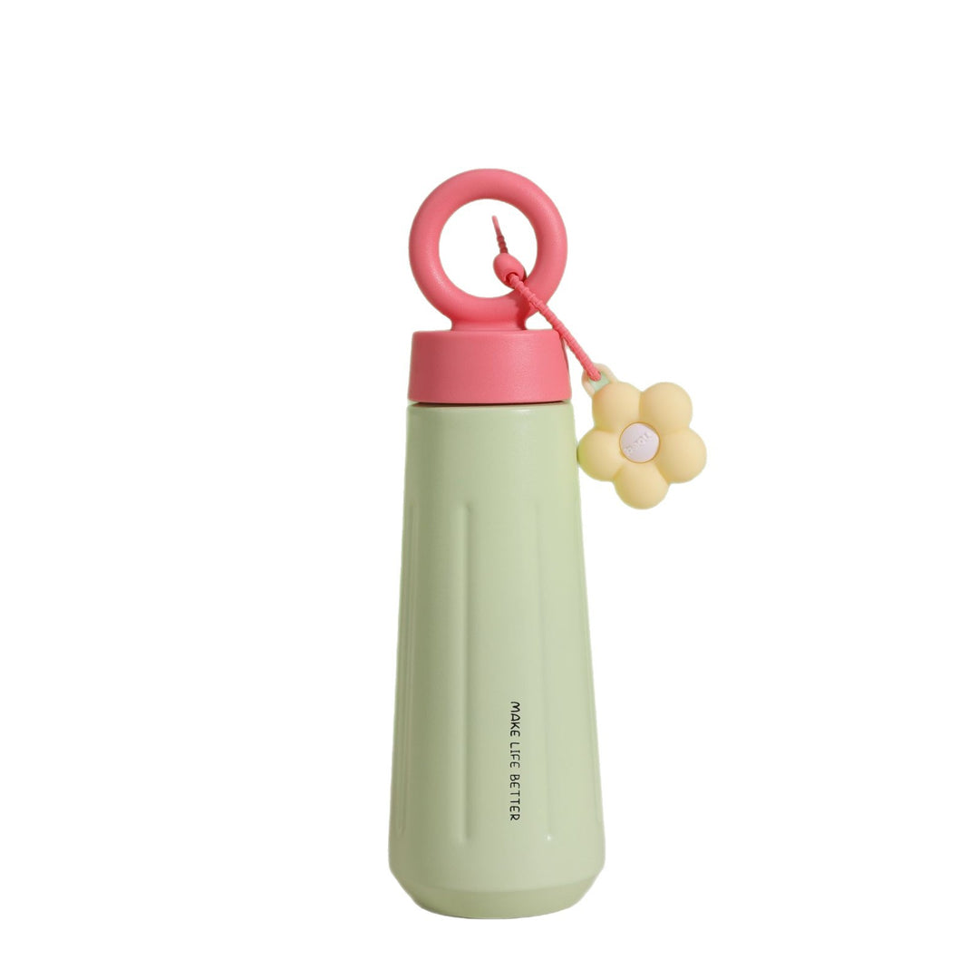 Ladies stylish plastic drinking bottle with charm Kalsten