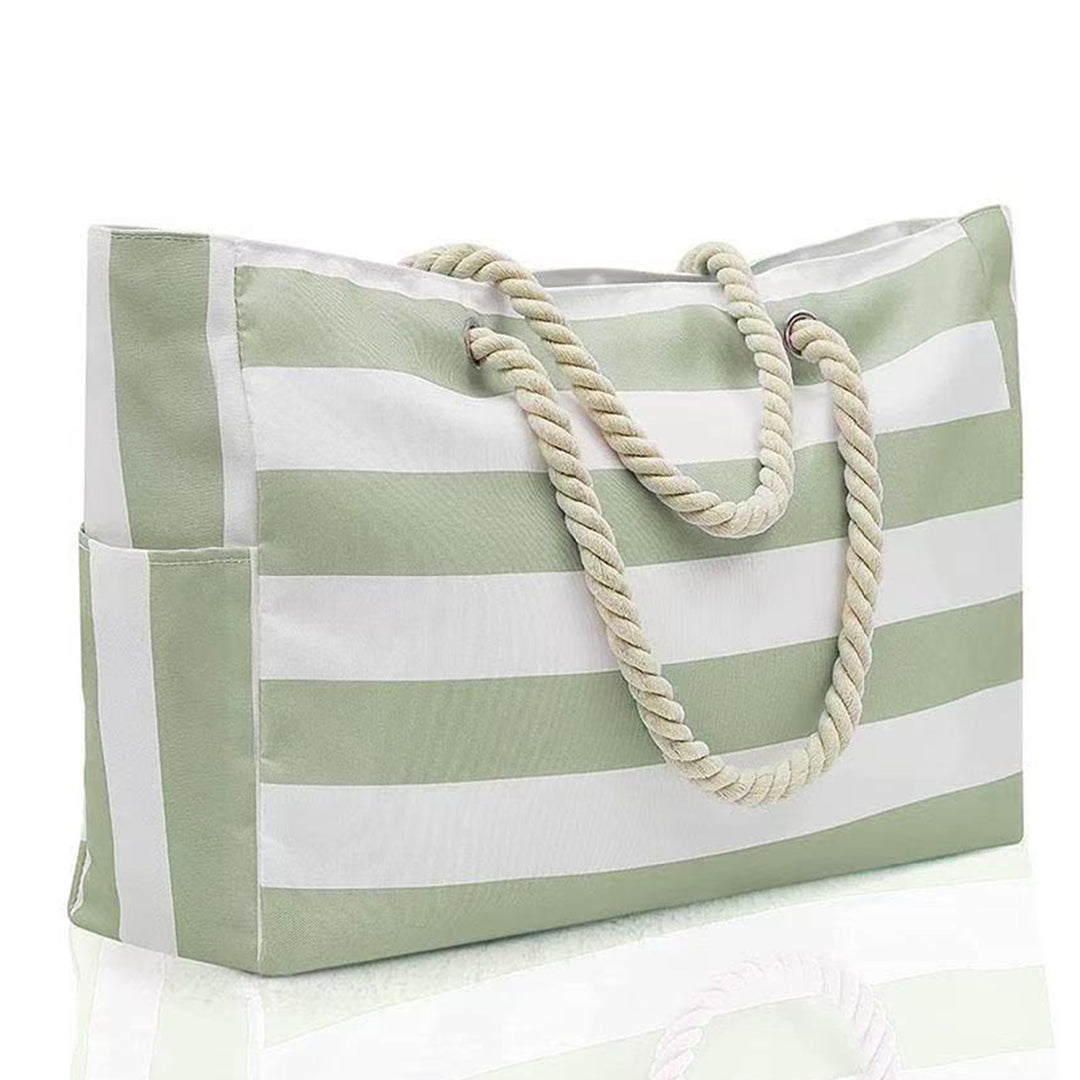 Beach bag with sturdy rope handles Kalsten