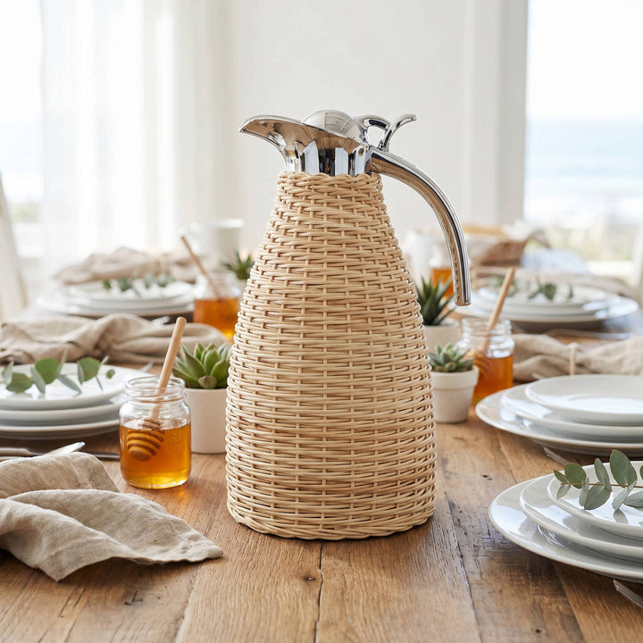 Decorative Woven Pitcher Kalsten