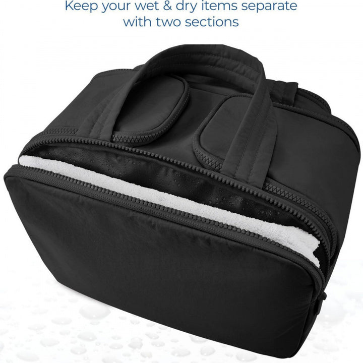 Cosmetic Organizer Bag with Multifunctional Compartment System Kalsten