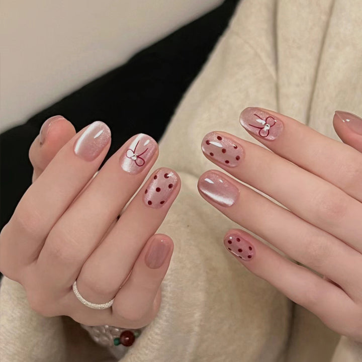 High-Gloss Gel Press-On Nails Kalsten