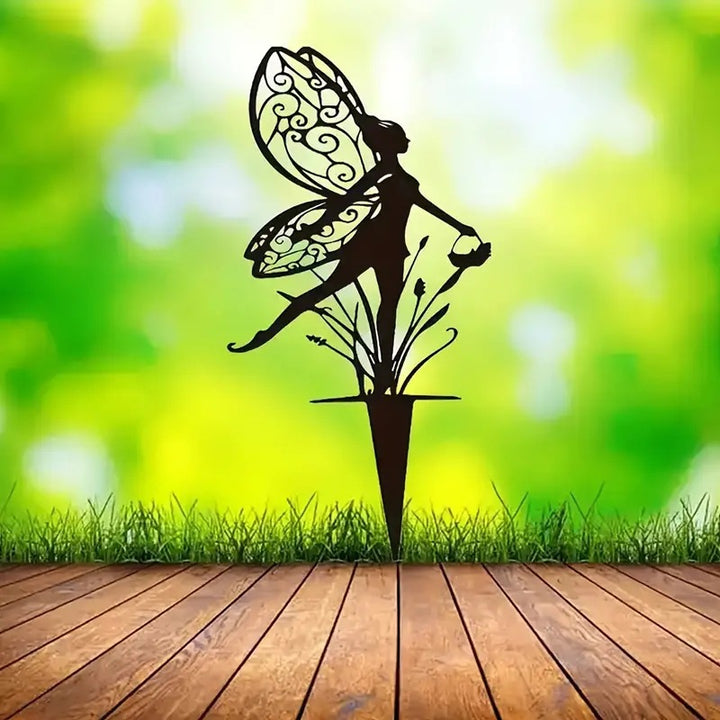 Garden stake with fairy motif Kalsten