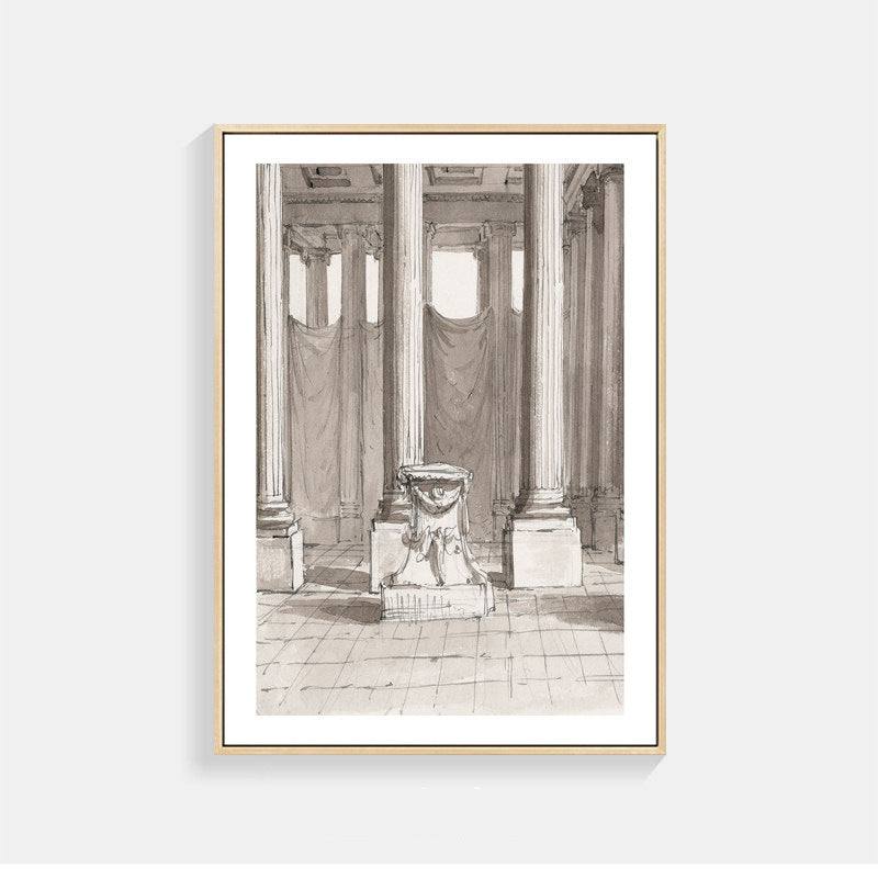 Architectural Artwork Print for Home Decor