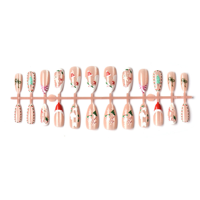 Festive Seasonal Press-On Nail Set