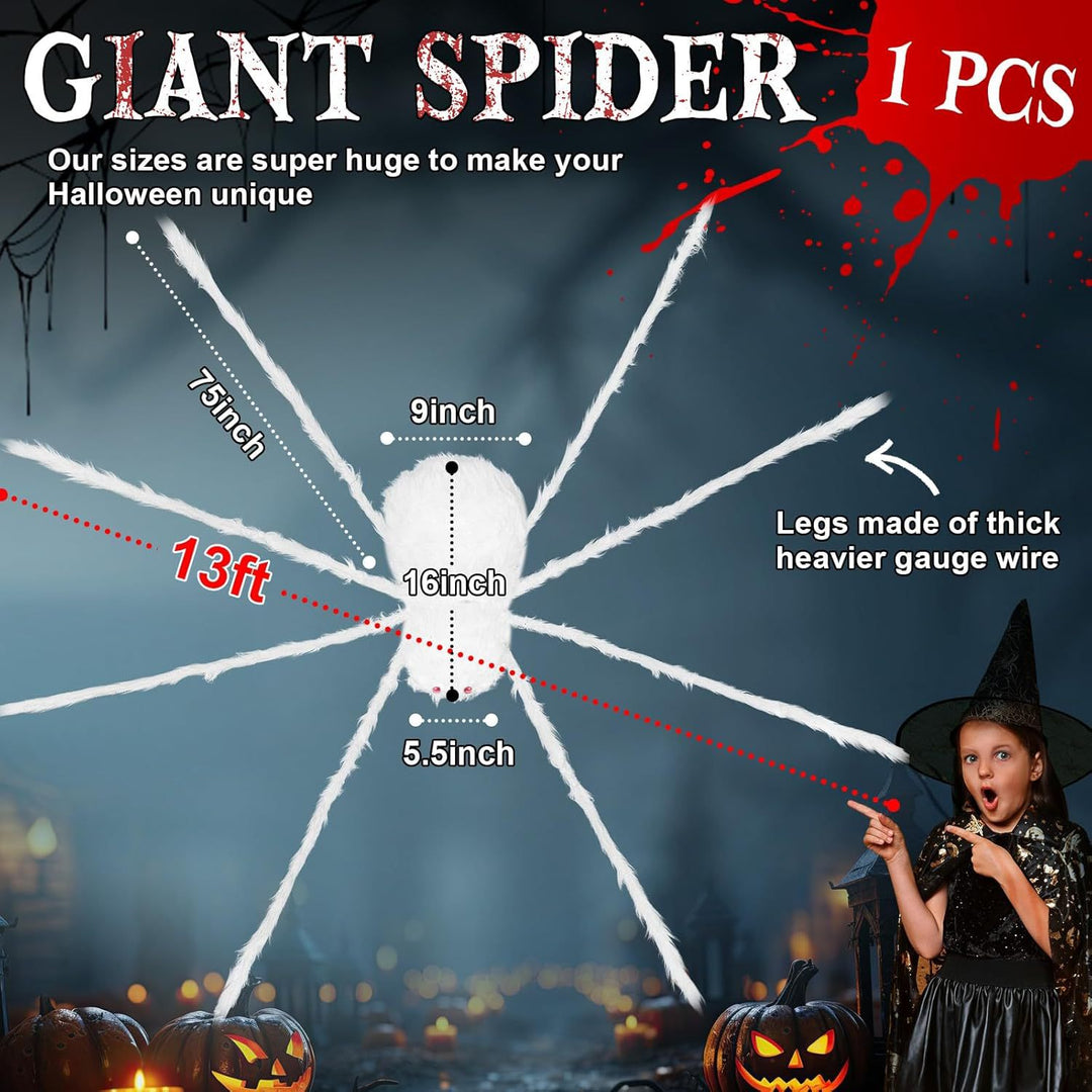 Large Decorative Spider Web Decoration Kalsten