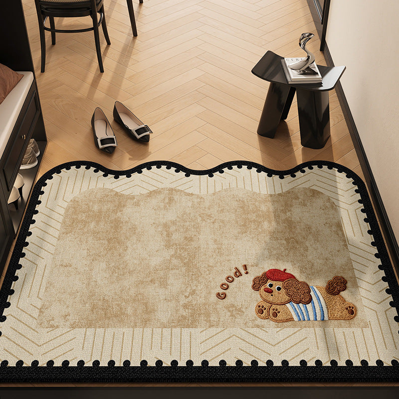 Playful Cat-Themed Area Mat
