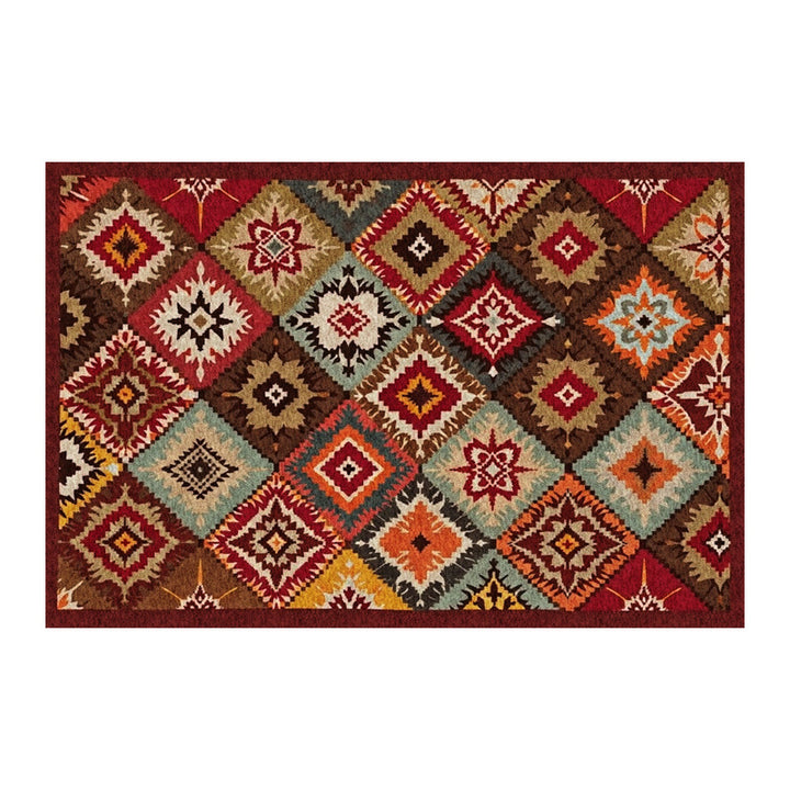Geometric Pattern Area Rug