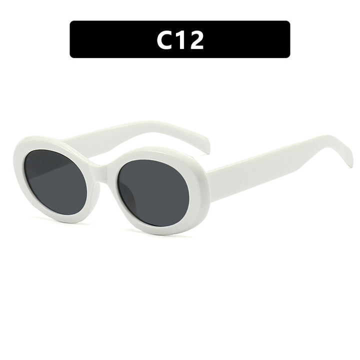 Women's trendy, transparent sunglasses Kalsten