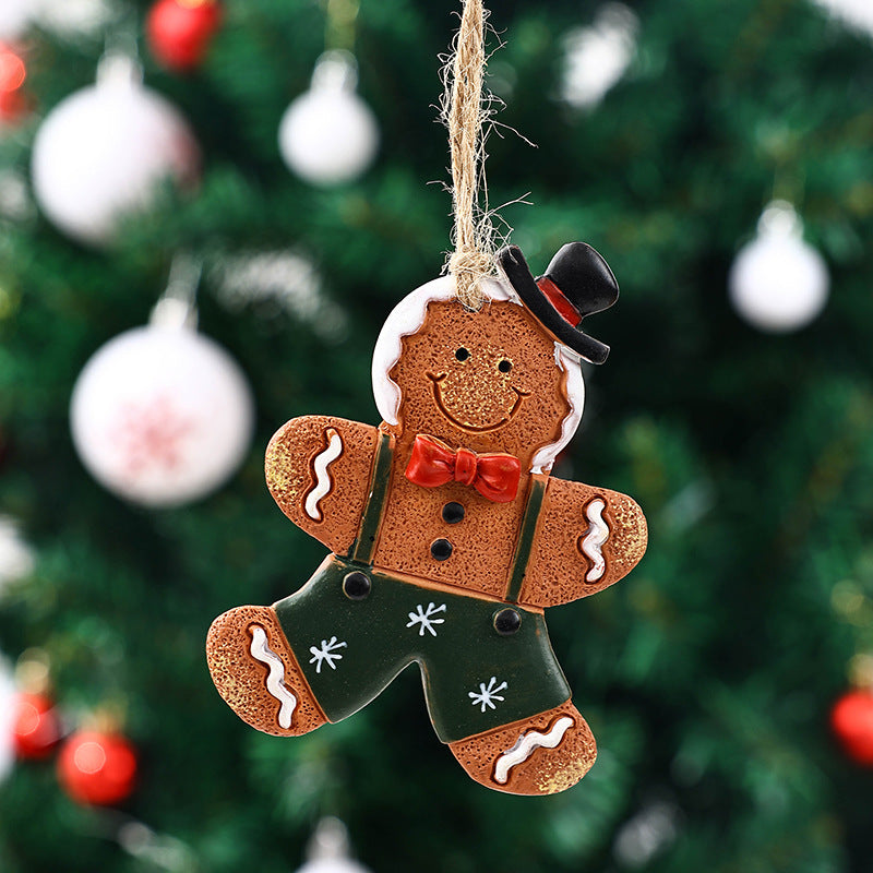 Decorative Christmas figure in gingerbread man design Kalsten