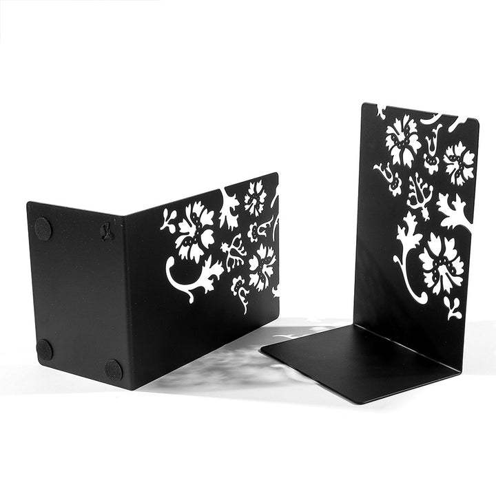 Artistic Rose Design Bookends