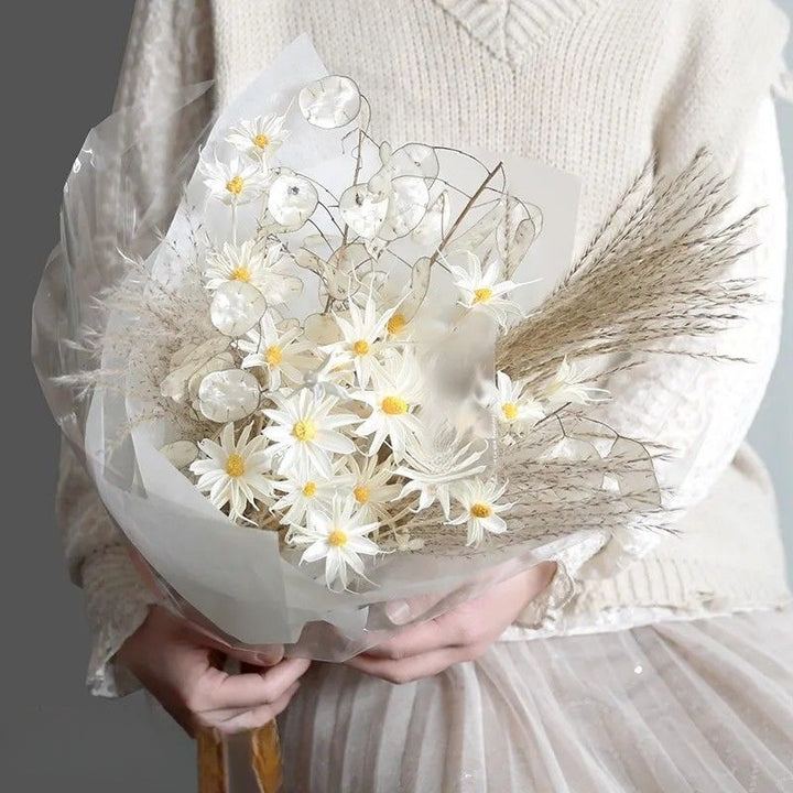 Vibrant Artificial Floral Bouquet with Stylish Packaging