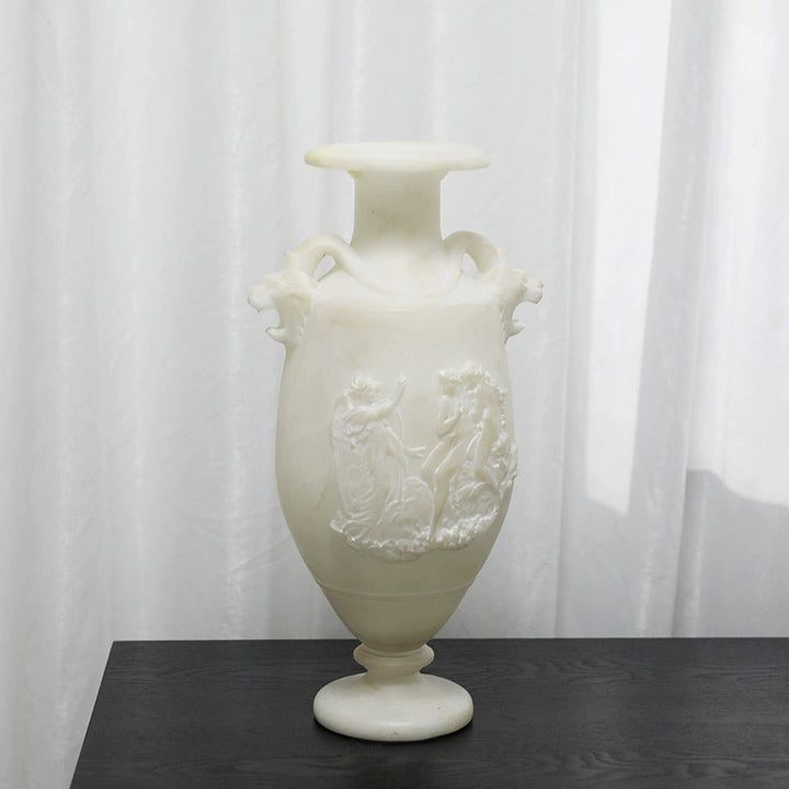 Decorative Alabaster Art Vase
