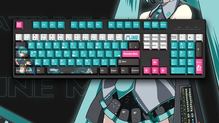 Ocean-Themed Mechanical Keyboard Kalsten