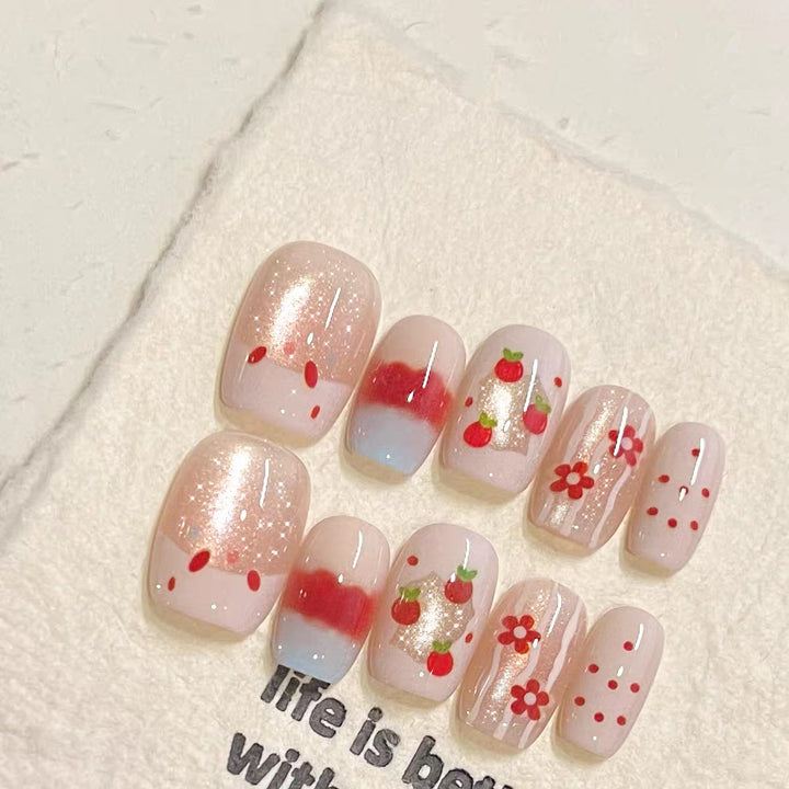 Creative Cartoon-Themed Press-On Nails Kalsten
