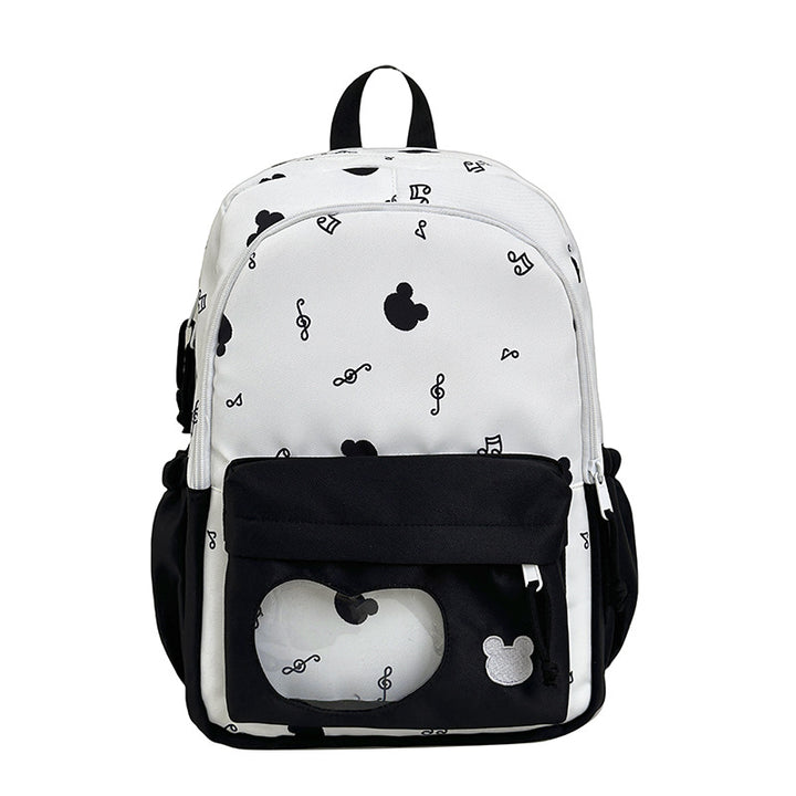 Music-Themed Multi-Compartt Backpack Kalsten