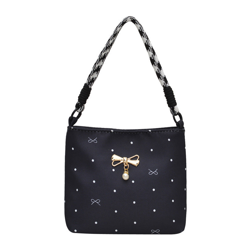 WoElegant Bow-Embellished Mini Crossbody Bag Kalsten