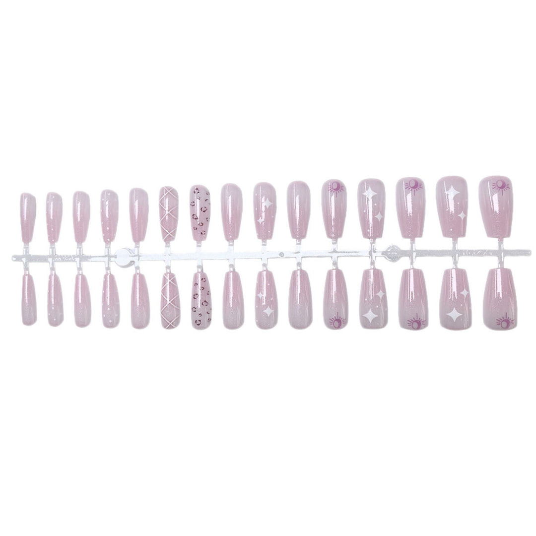 Elegant Press-On Nail Art Set